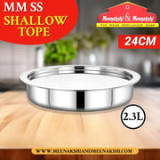 MM SS TRIPLY SHALLOW TOPE SET 24cm MM1836