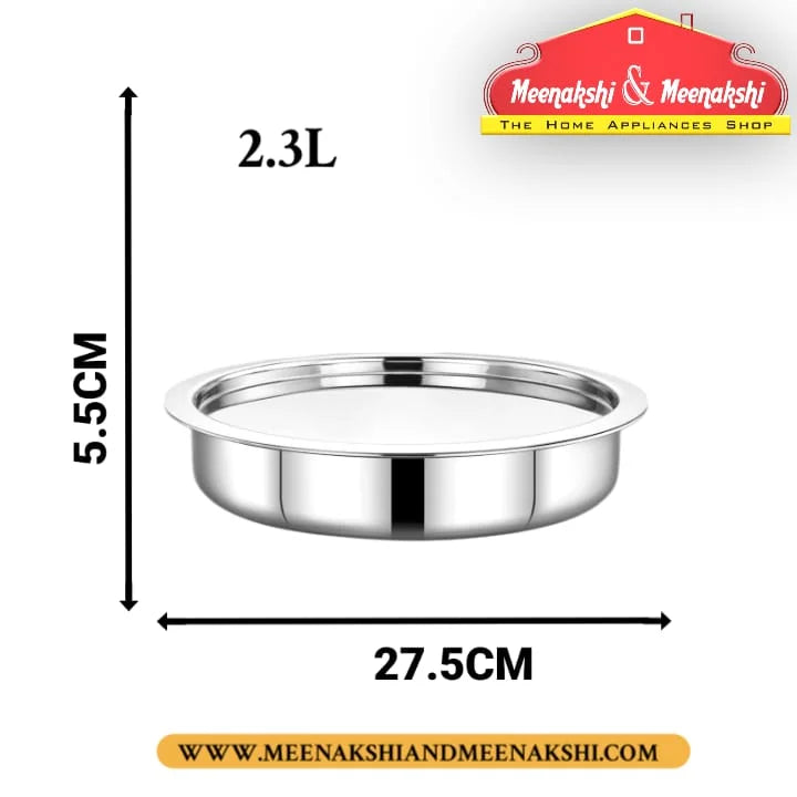 MM SS TRIPLY SHALLOW TOPE SET 24cm MM1836