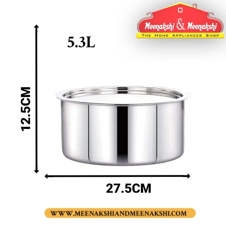 MM SS Triply Tope With Lid 24cm MM1831