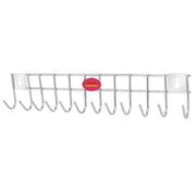 SS Stainless Steel Hook Rail 12 Hooks