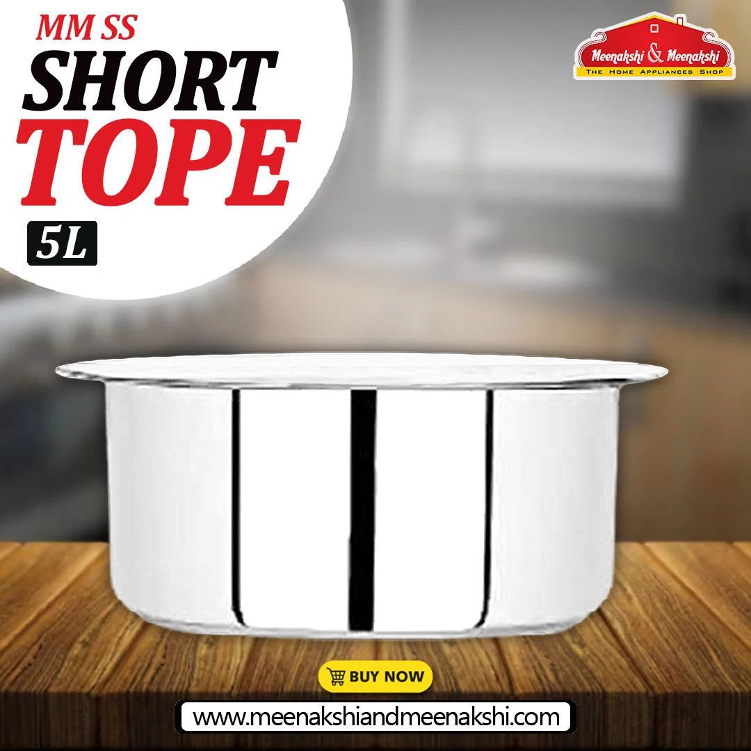 MM SS Short Tope Set With Lid 5 lts MM556