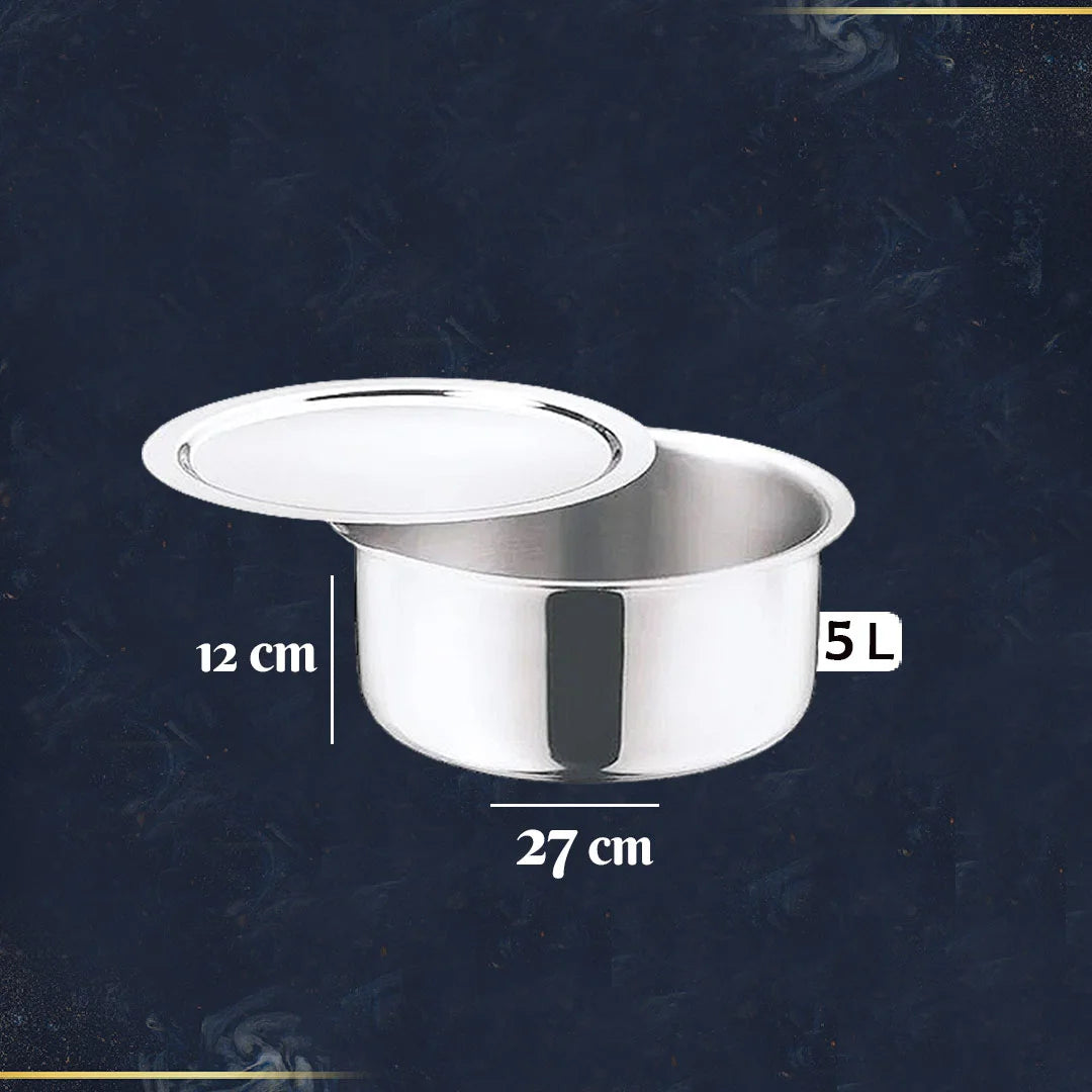 MM SS Short Tope Set With Lid 5 lts MM556