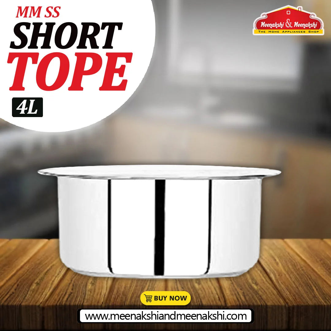 MM SS Short Tope Set With Lid 4 lts MM555