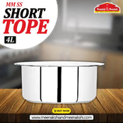 MM SS Short Tope Set With Lid 4 lts MM555