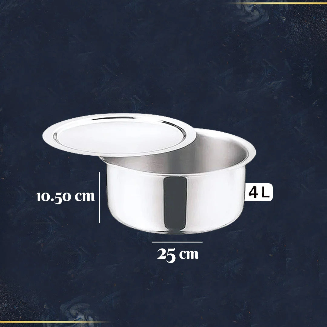 MM SS Short Tope Set With Lid 4 lts MM555