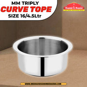 MM Triply Curve Tope Size 16/4.5Ltr MM2553