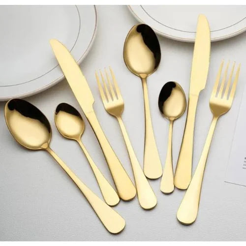 Golden Egg 24 Pc Cutlery Set