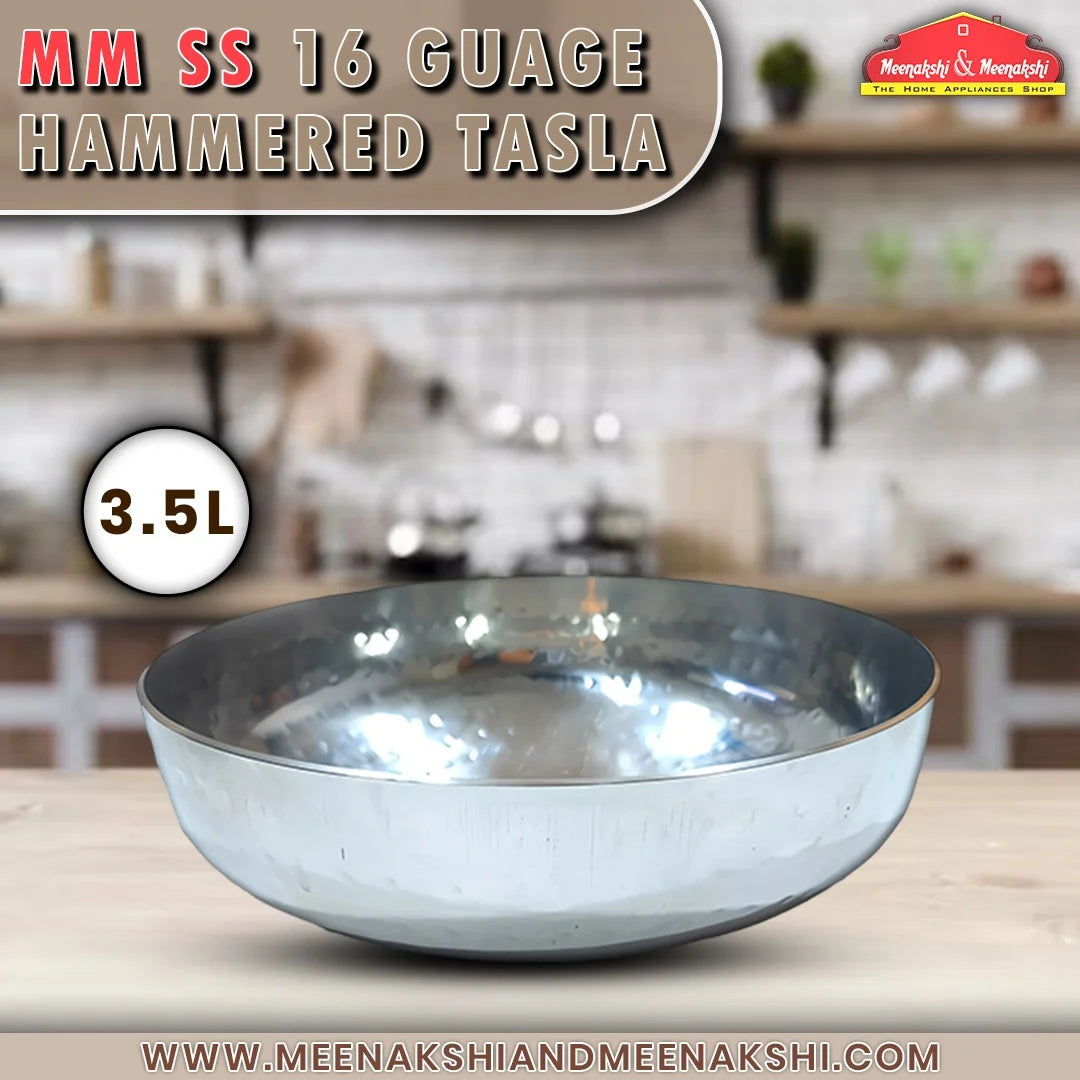 MM SS 16 Guage Hammered TASLA 3.5L MM2897