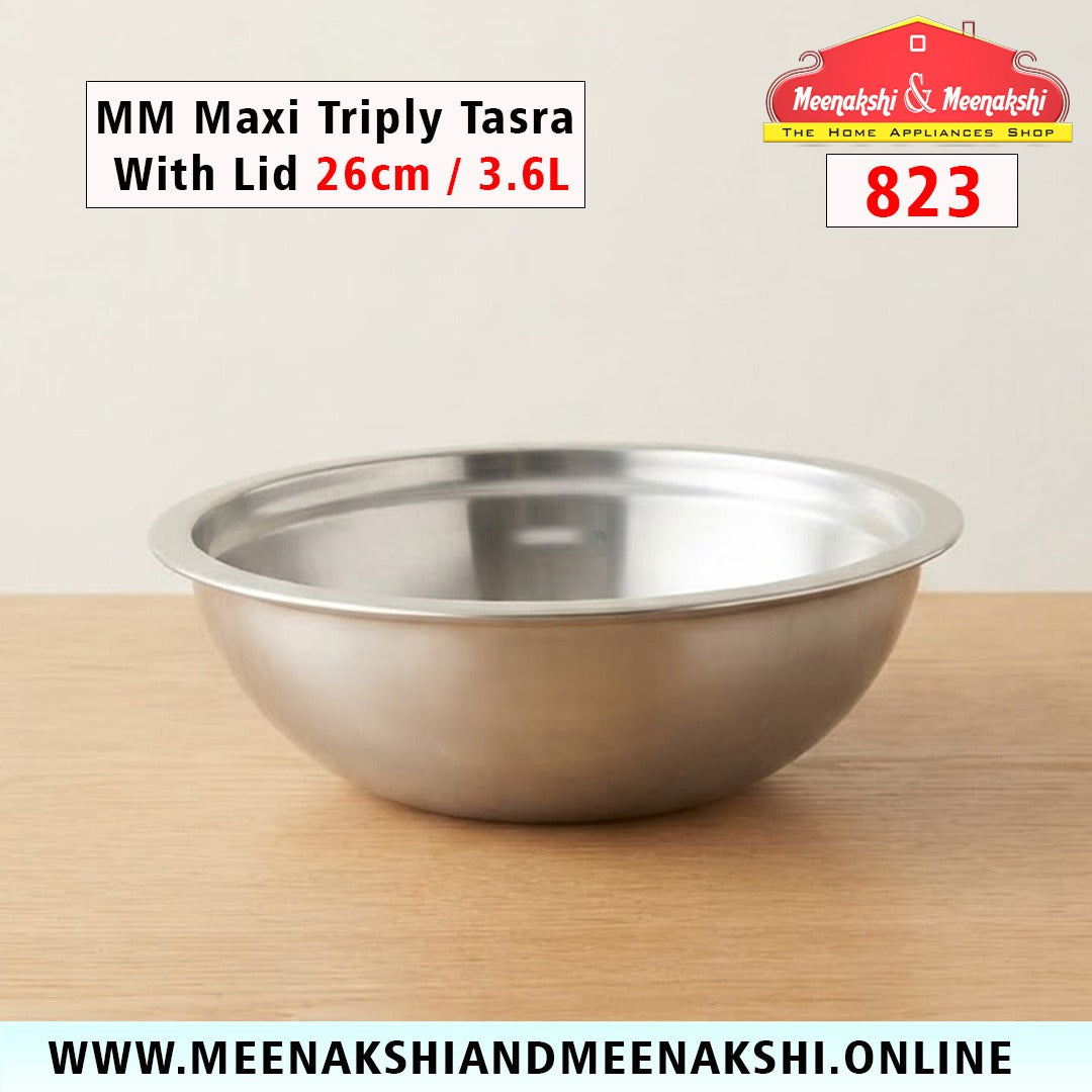 MM Maxi Triply Tasra With Lid