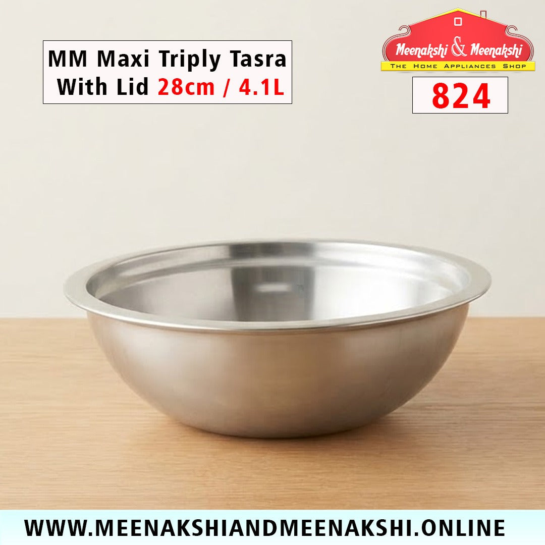MM Maxi Triply Tasra With Lid