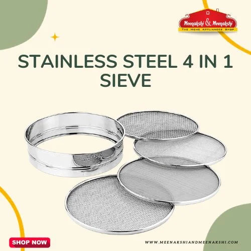 Stainless Steel 4 in 1 Sieve