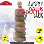Silicone Foldable Water Bottle - MultiColor No-2 MM995