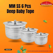 MM SS 6 Pcs Deep Baby Tope