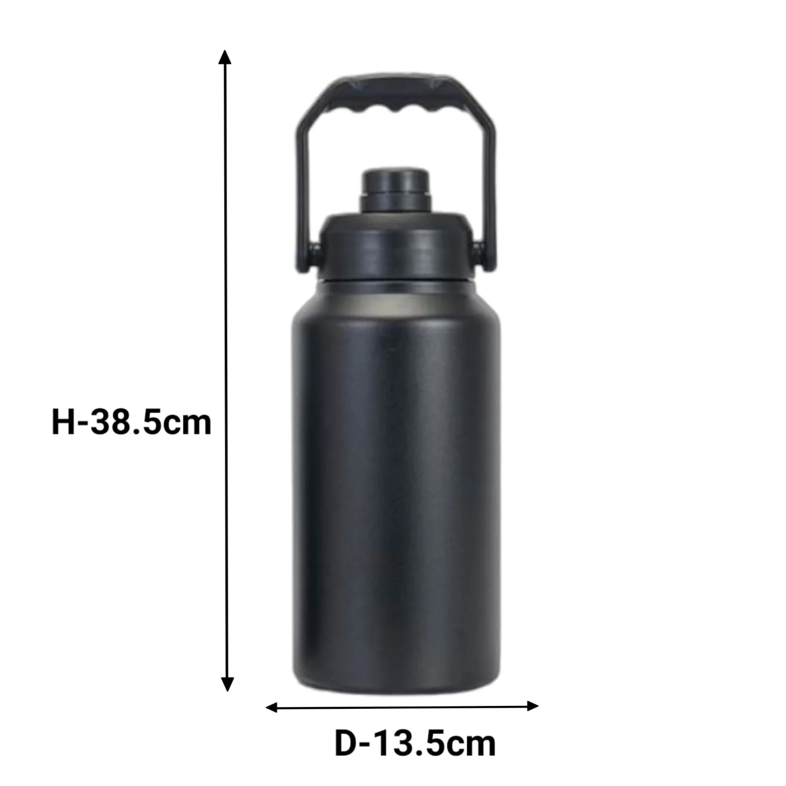 MM SS Vacuum Insulated Bottle Black 2.5L MM2076