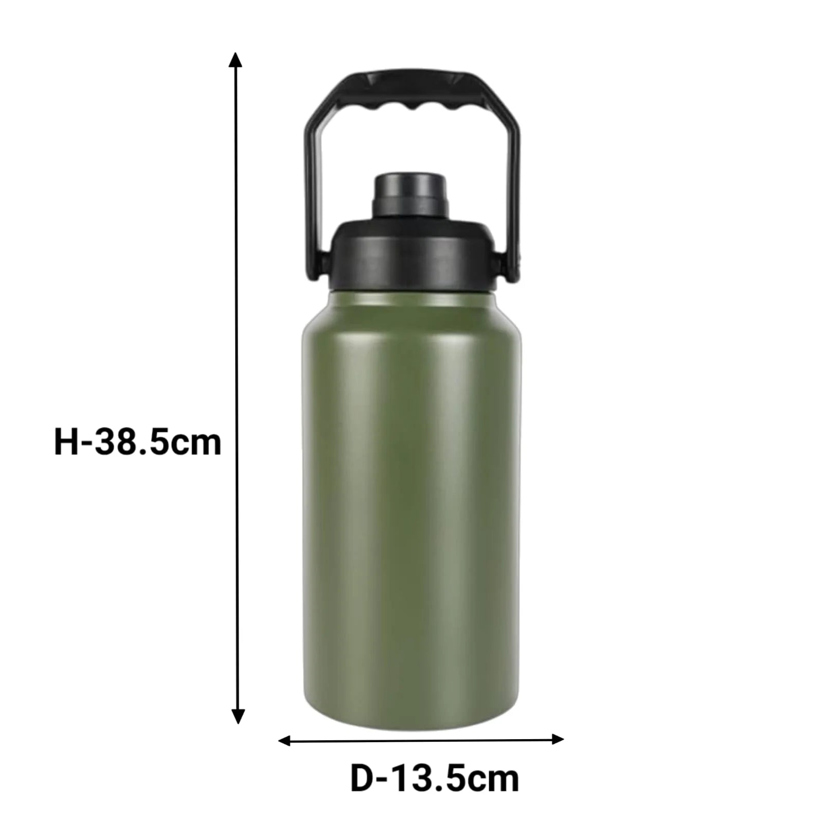 MM SS Vacuum Insulated Bottle Green 2.5L MM2075