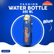 Fashion Water Bottle 680ml Blue MM2757