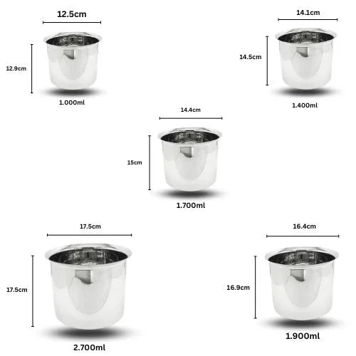 MM SS Deep Tope 5pcs Se