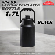 MM SS Vacuum Insulated Bottle Black 1.7L MM2073