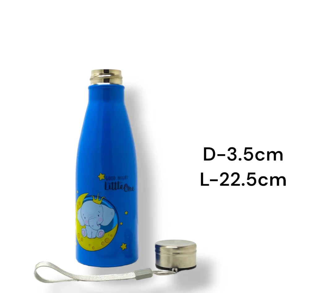 Lysa ss Printed Bottle 650ml Blue MM929