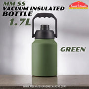 MM SS Vacuum Insulated Bottle Green 1.7L MM2072