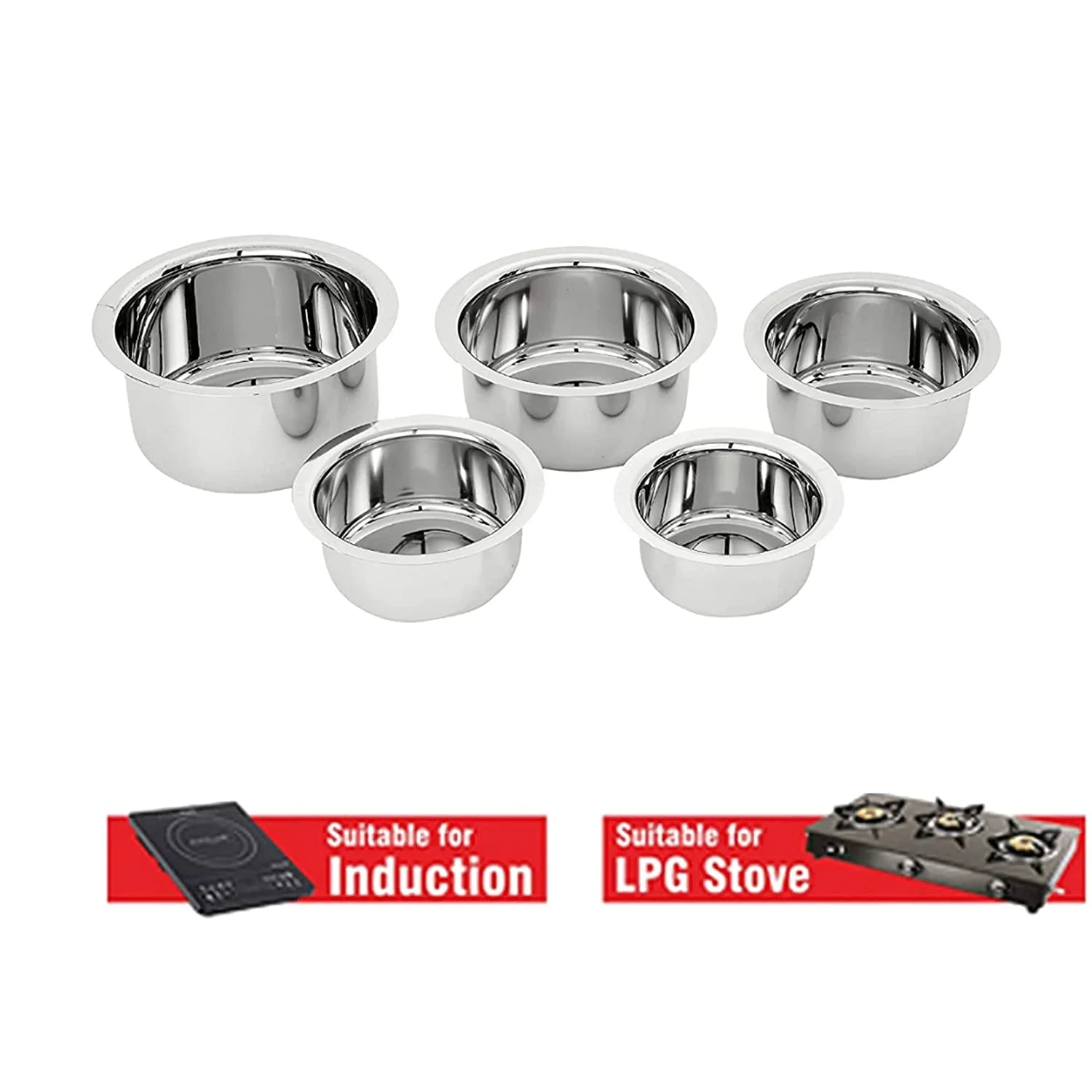 MM SS Sandwich Bottom 18 Piece Tope Set Combo Pack