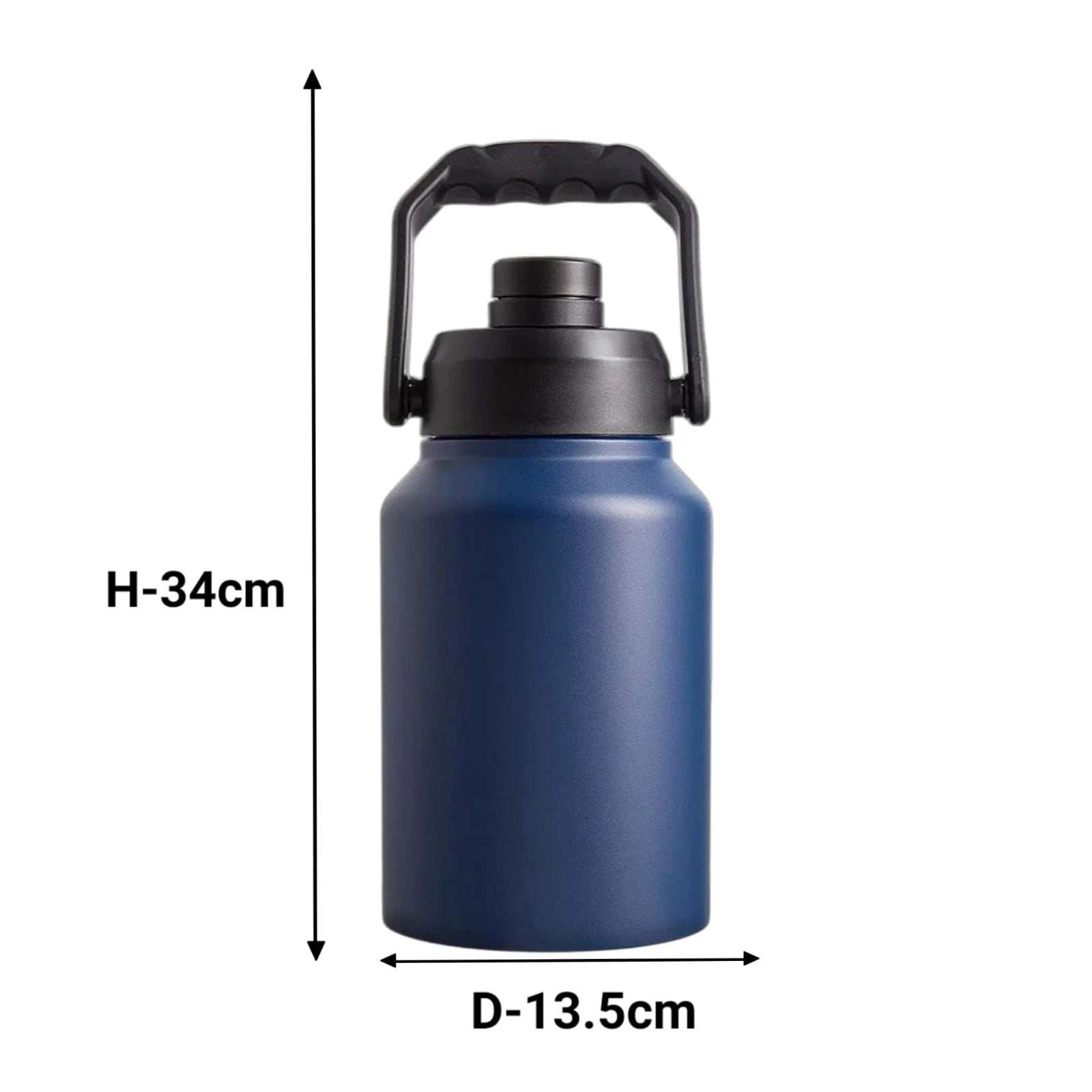 MM SS Vacuum Insulated Bottle Blue 1.7L MM2071