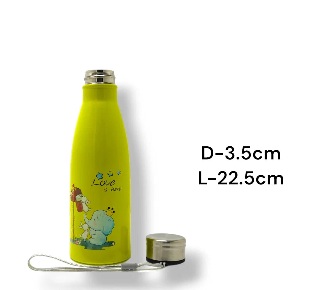 Lysa ss Printed Bottle 650ml Yellow MM927