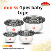 MM SS 4pcs baby tope