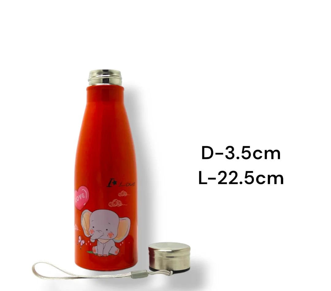 Lysa ss Printed Bottle 650ml Red MM926
