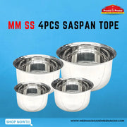MM SS 4pcs saspan tope