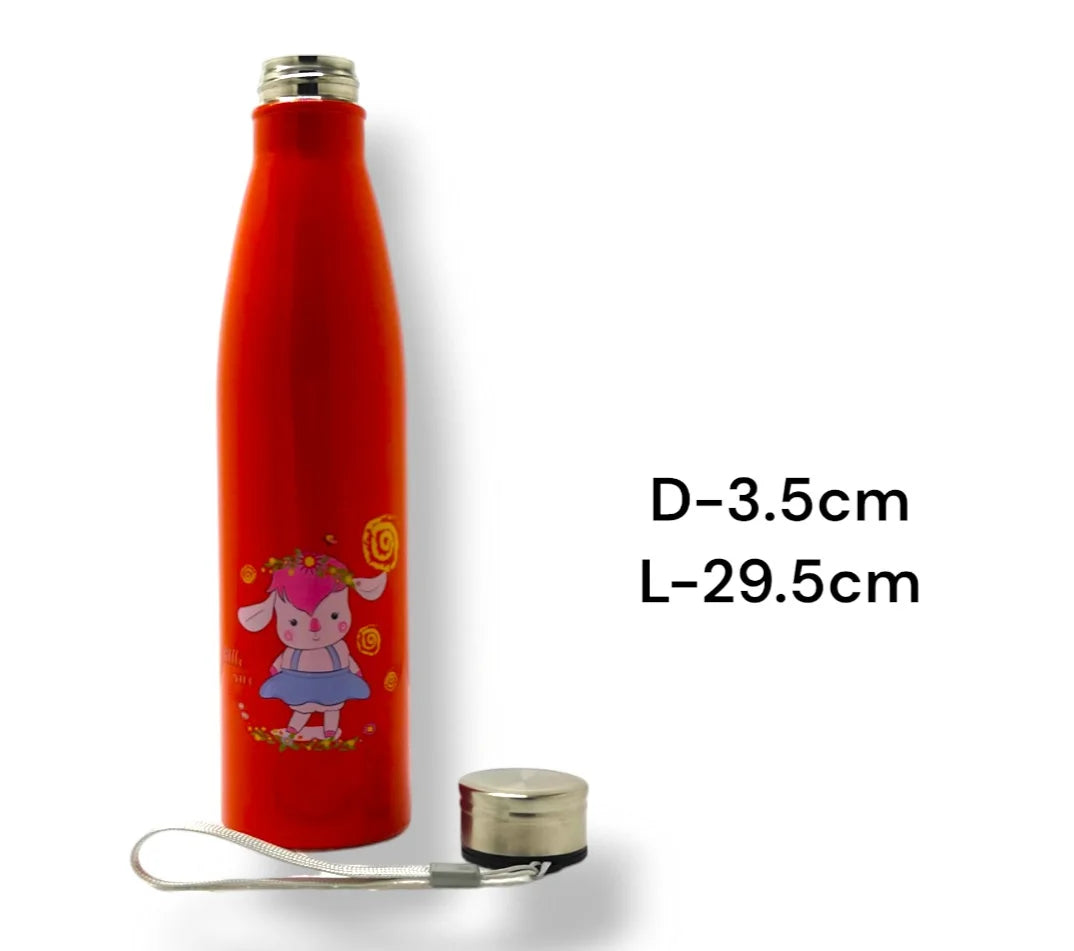 Lysa ss Printed Bottle 900 Ml Red MM922