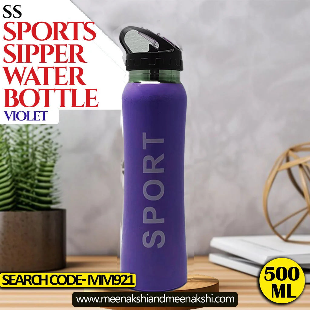 SPORTS SS SIPPER BOTTLE 500ml Violet MM921