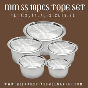 MM SS 10PCS TOPE SET