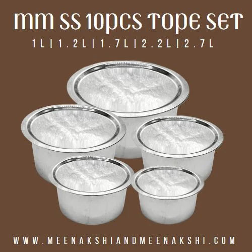 MM SS 10PCS TOPE SET