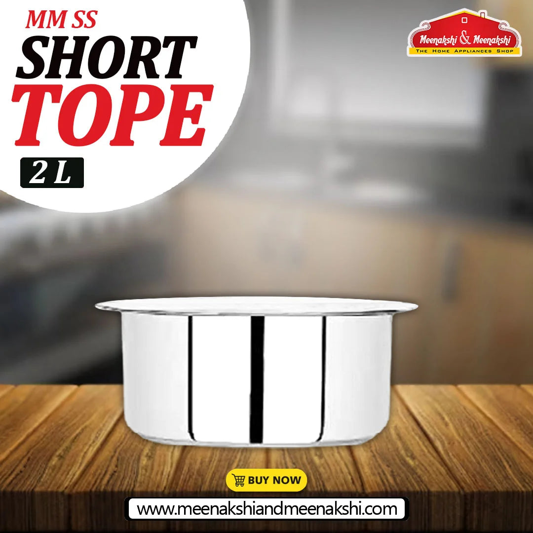 MM SS Short Tope Set With Lid 2 lts MM552