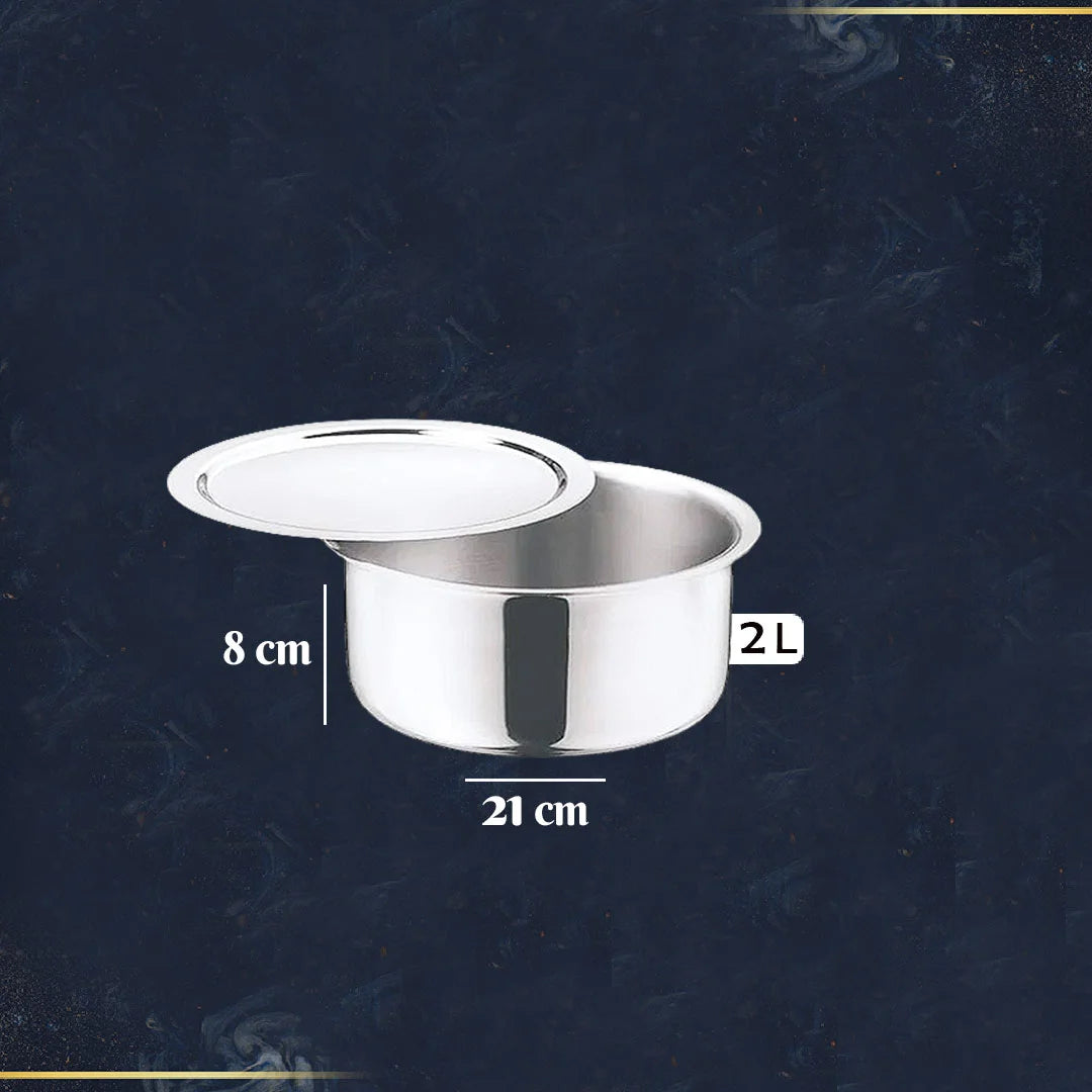 MM SS Short Tope Set With Lid 2 lts MM552