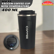 MM SS Vaccum Coffee Cup 400ml with temperature MM2081