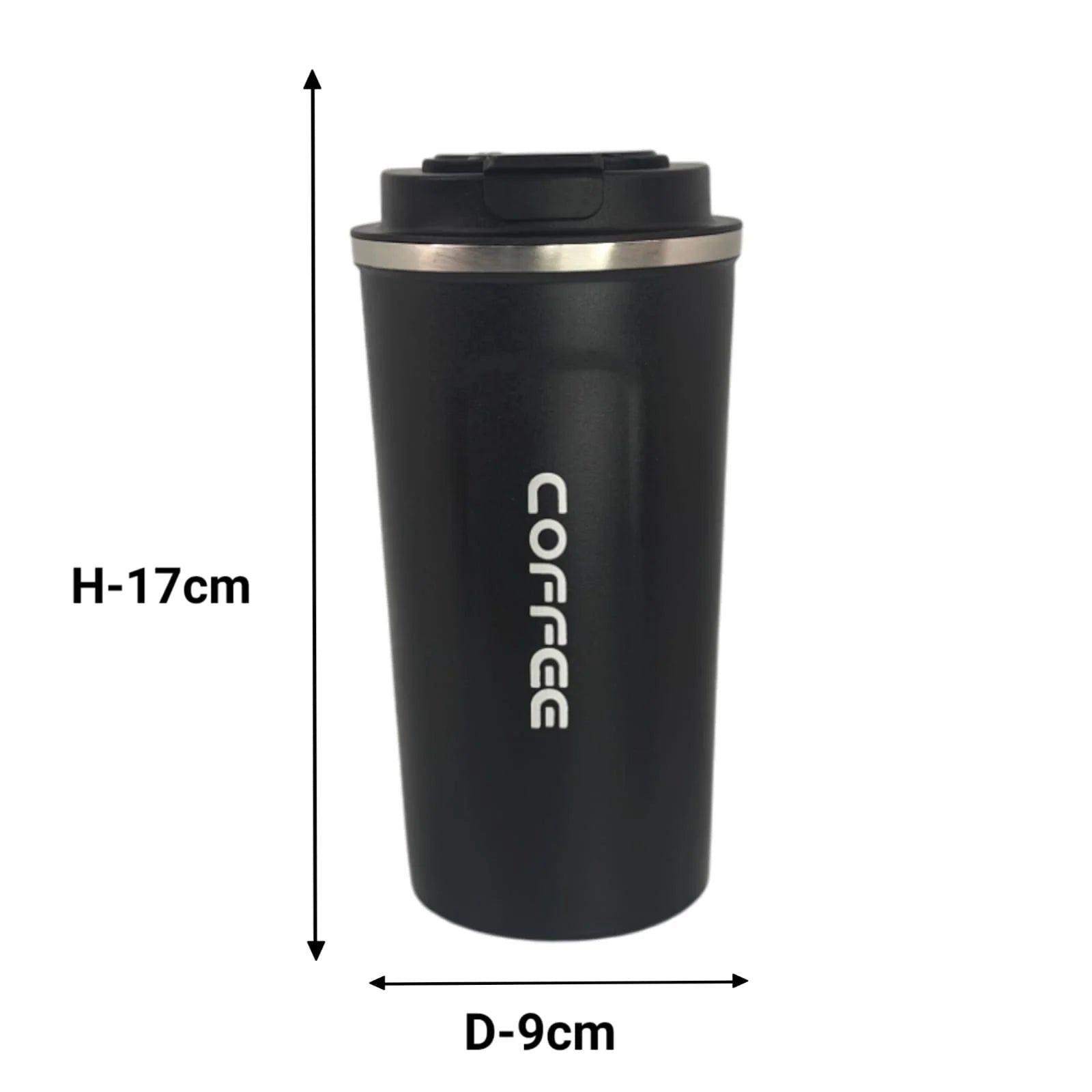 MM SS Vaccum Coffee Cup 400ml with temperature MM2081