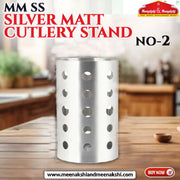 MM SS SILVER MATT CUTLERY STAND NO-2 MM1229
