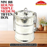 MM SS Round Triple Medium Tiffen Box MM829
