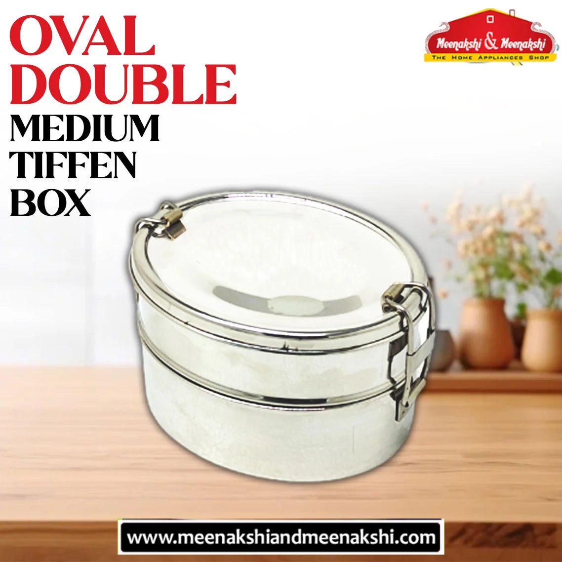 MM SS Oval Double Medium Tiffen Box