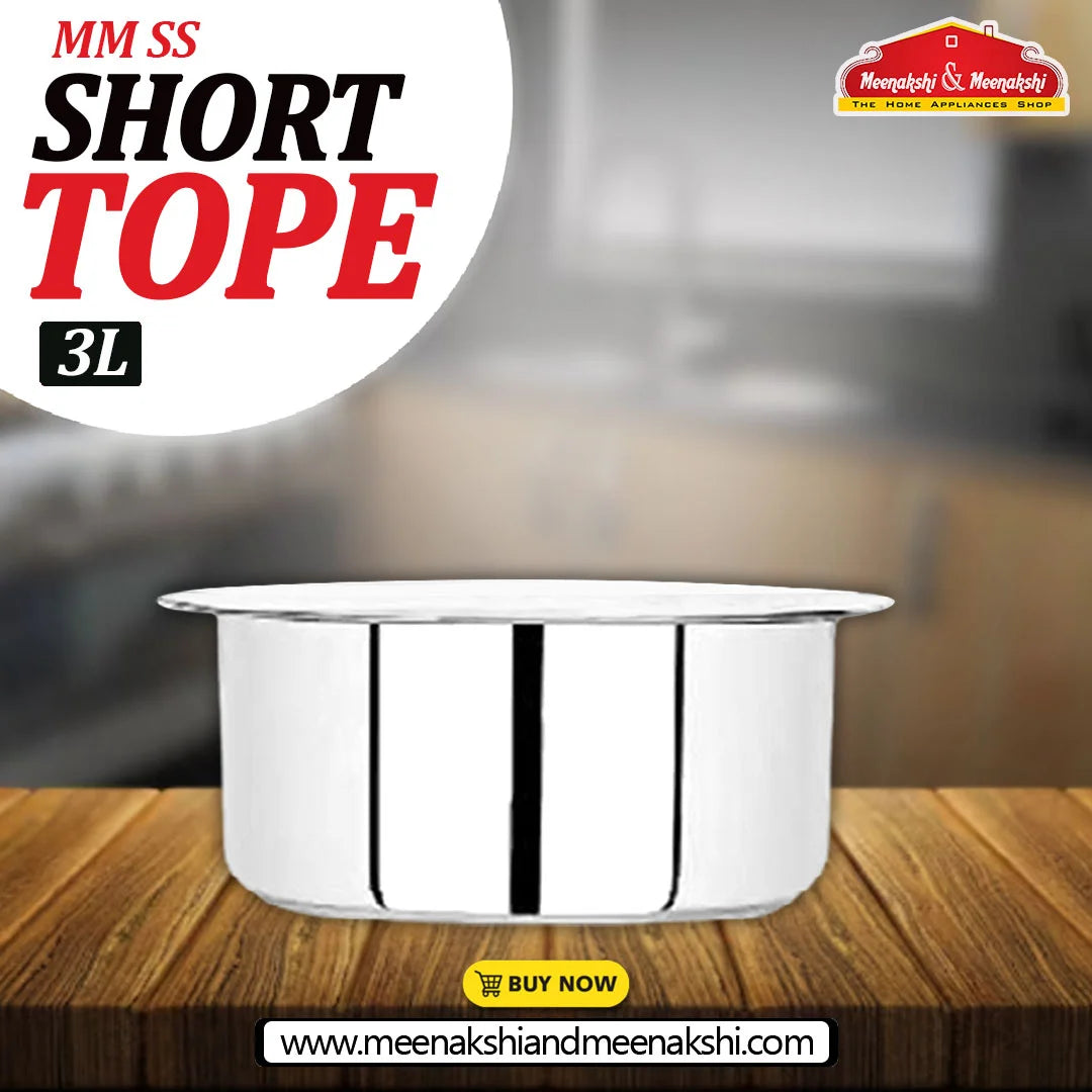 MM SS Short Tope Set With Lid 3 lts MM554