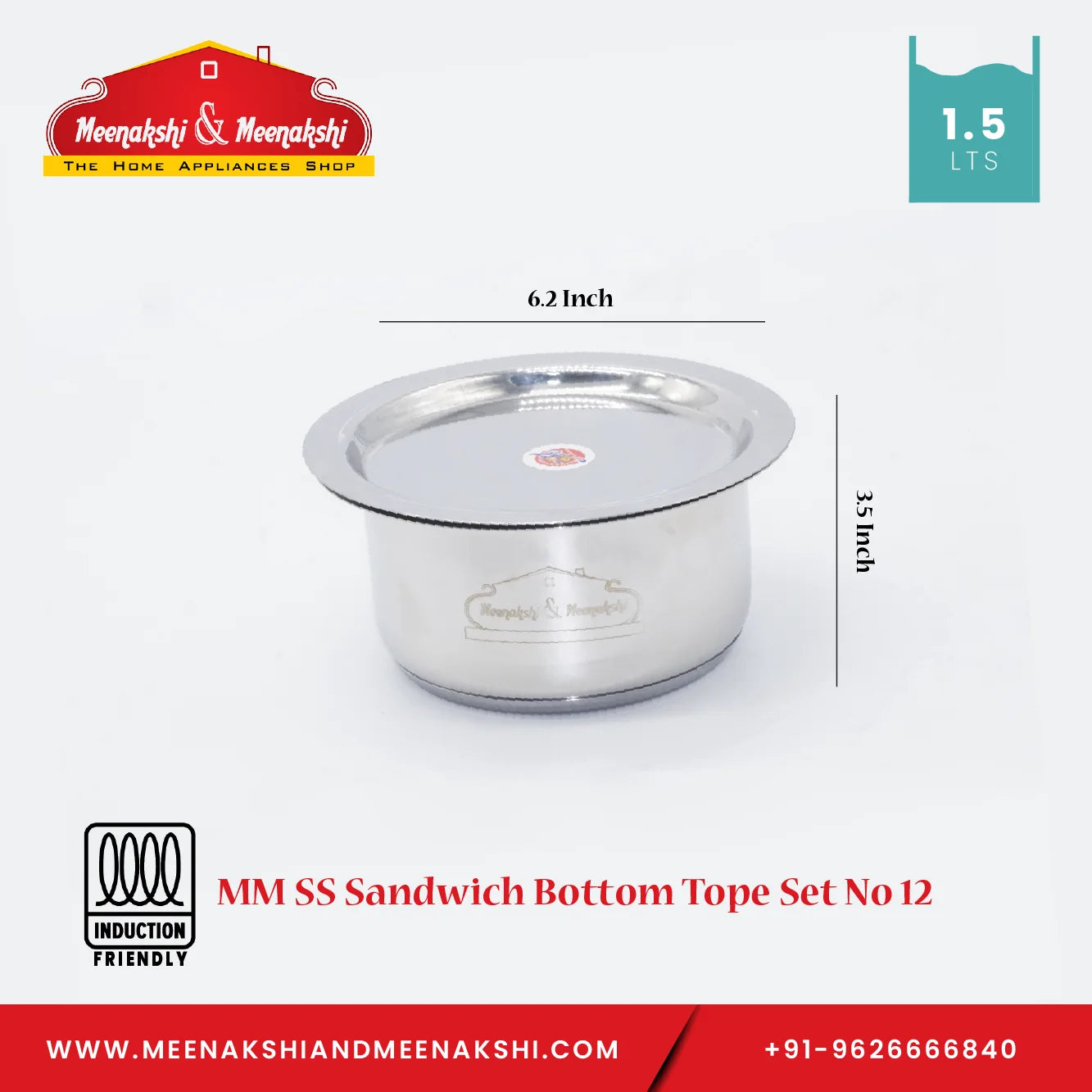 MM SS Sandwich Bottom 10 Piece Tope Set