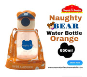 Naughty Bear Water Bottle Orange 650ml MM882