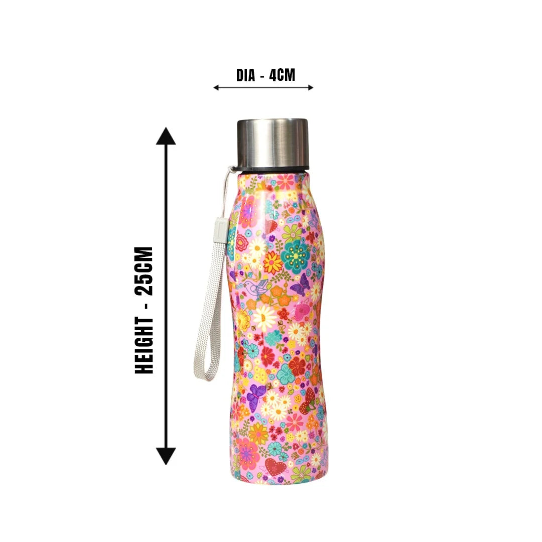 TAG HILLS Thunder Printed Water Bottle Multicolour 800ml MM3446