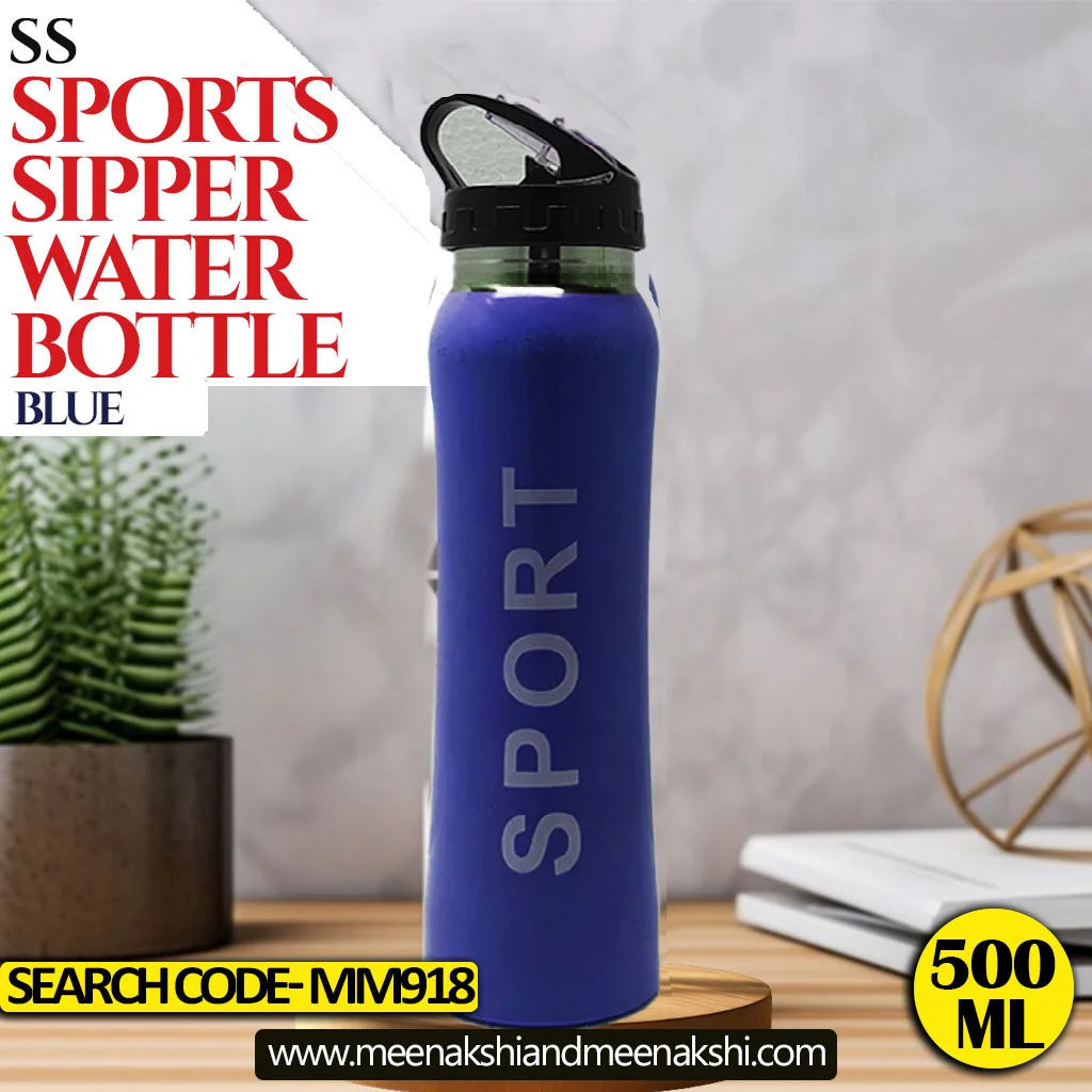 SPORTS SS SIPPER BOTTLE 500 Blue MM918