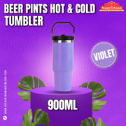 Beer Pints Hot & Cold Tumbler 900ml Violet MM2728