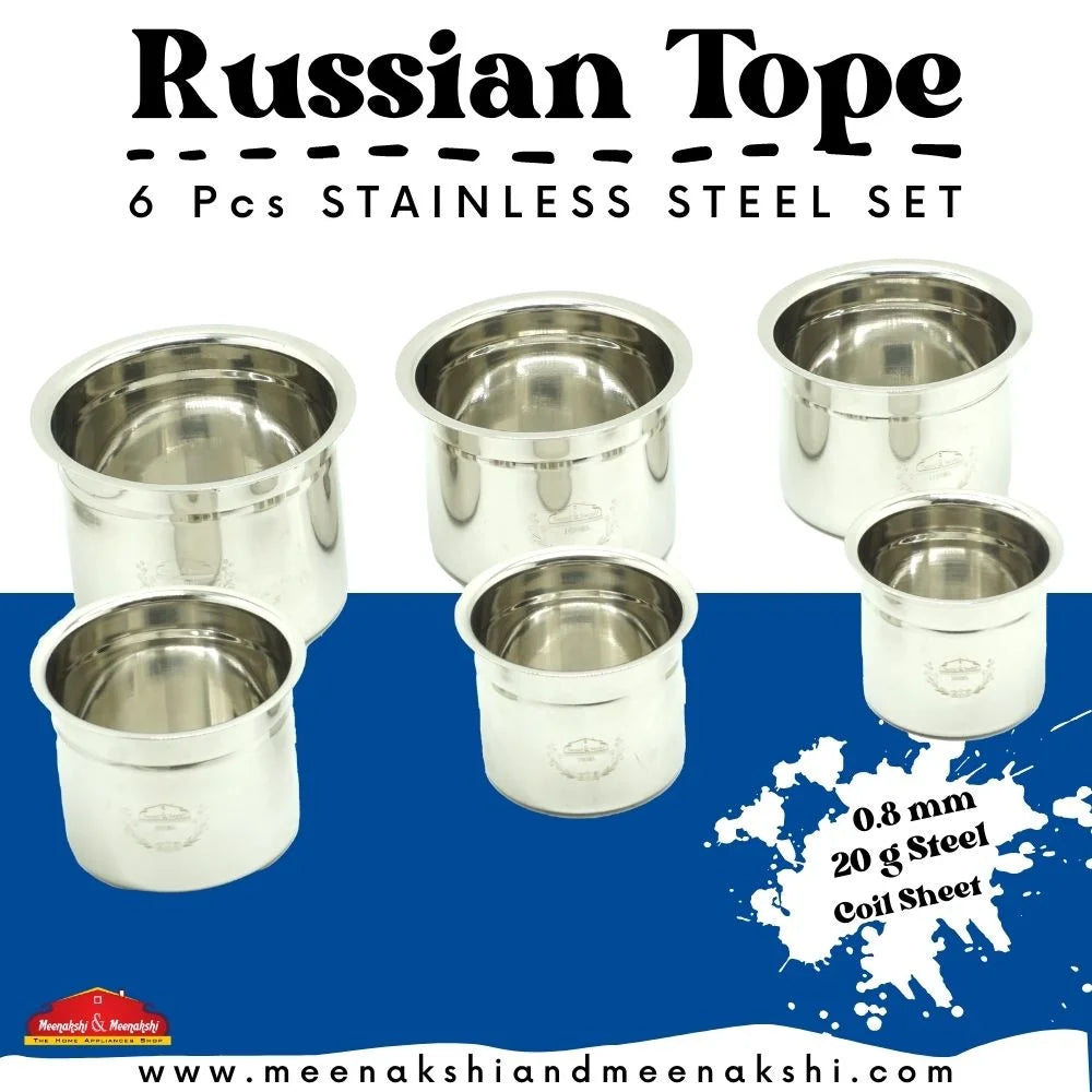 MM SS 6 pcs Russian Tope Set