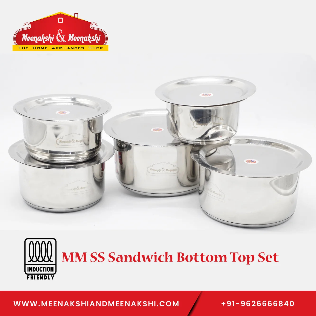 MM SS Sandwich Bottom 10 Piece Tope Set