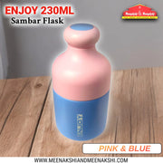 MM Enjoy 230ml Juice & Sambar Flask Pink & Blue MM2661